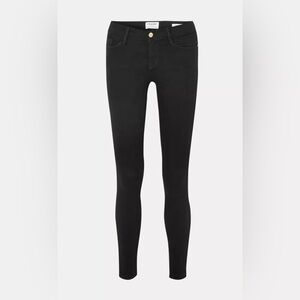 Frame Denim Le Skinny De Jeanne Black Jeans Size 26